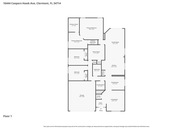 16444 Coopers Hawk Ave in Clermont, FL - Foto de edificio - Building Photo