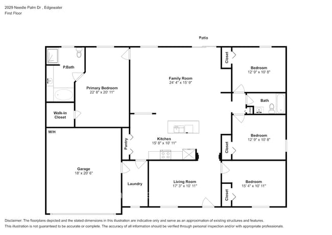 2029 Needle Palm Dr in Edgewater, FL - Building Photo - Building Photo
