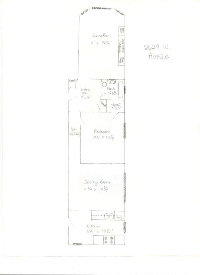 property at 2629 W Ainslie St