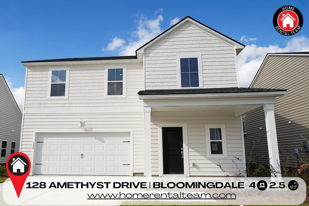 128 Amethyst Dr in Bloomingdale, GA - Foto de edificio