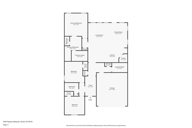 4761 Paynes Vly Dr in Ennis, TX - Foto de edificio - Building Photo