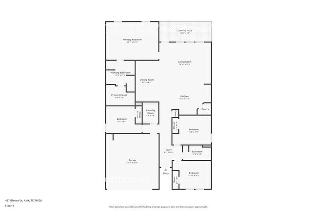 437 Blanco Dr in Azle, TX - Foto de edificio - Building Photo