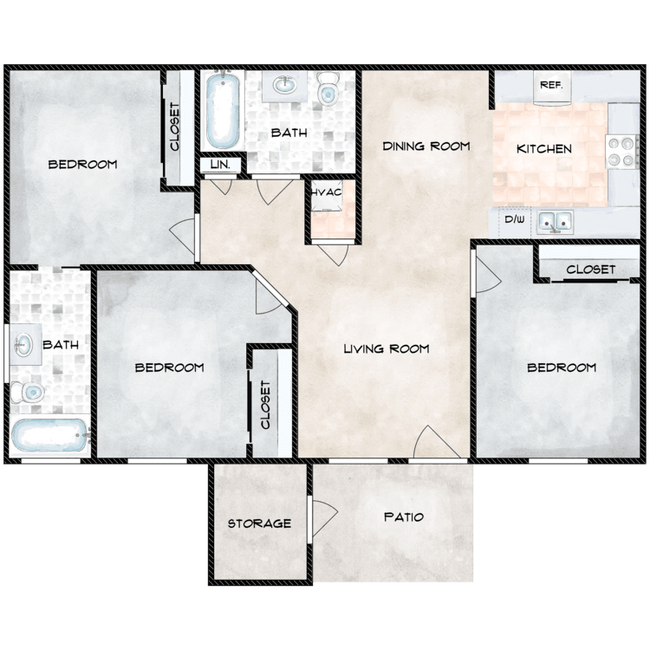 Summer Crossings in Douglas, AZ - Building Photo - Floor Plan