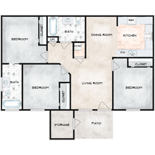 Summer Crossings in Douglas, AZ - Foto de edificio - Floor Plan