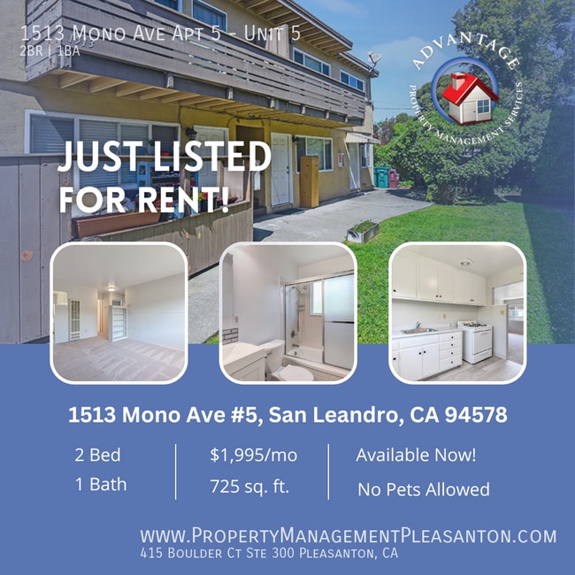 property at 1513 Mono Ave