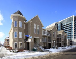 2-12 Brian Peck Cres in Toronto, ON - Building Photo