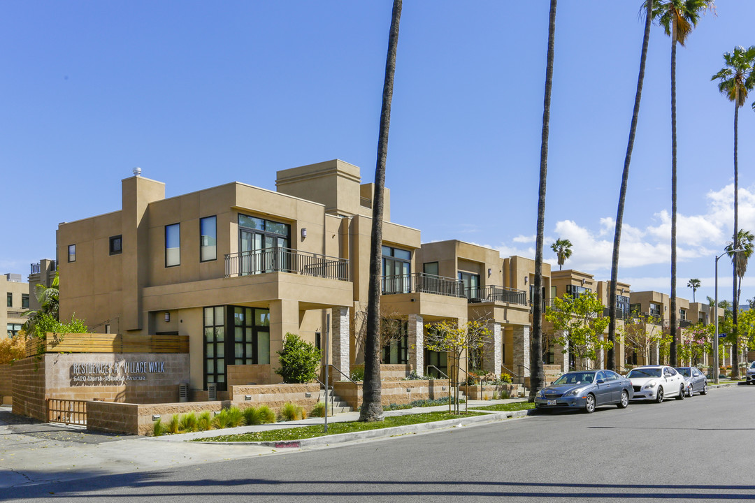 Residences at Village Walk in Tarzana, CA - Building Photo