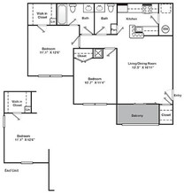 Glen Ridge Commons Apartments in Woodbridge, VA - Building Photo - Floor Plan