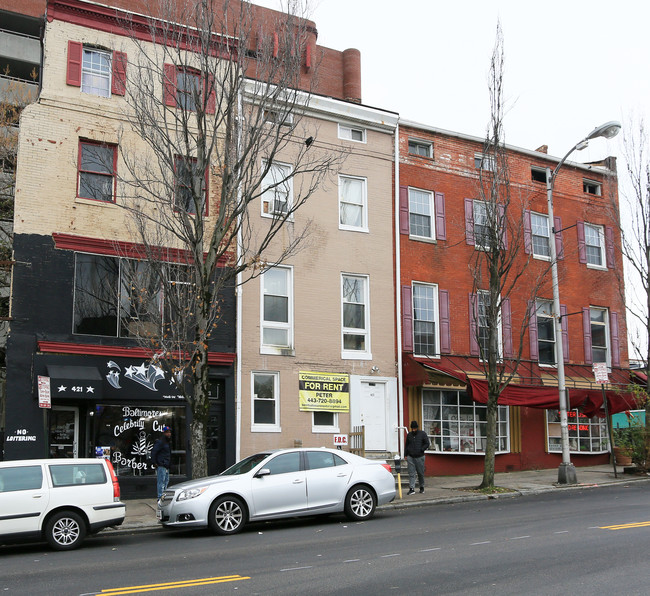 423 W Saratoga St in Baltimore, MD - Foto de edificio - Building Photo