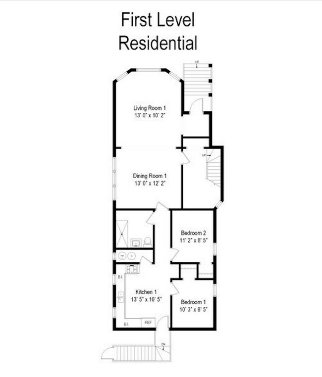 3400 W Evergreen Ave, Unit 1F in Chicago, IL - Building Photo - Building Photo