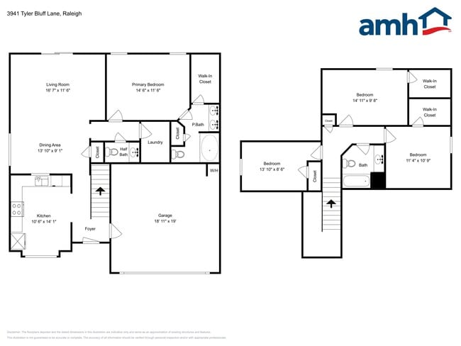 3941 Tyler Bluff Ln in Raleigh, NC - Foto de edificio - Building Photo