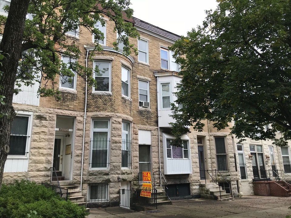 3 story Multi-Unit located in Charles Village in Baltimore, MD - Building Photo