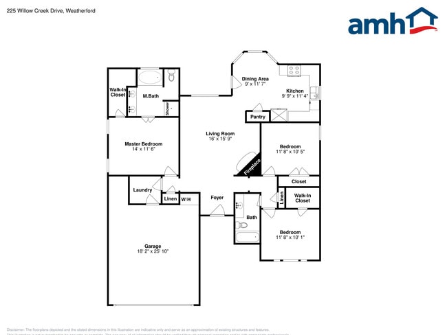 225 Willow Creek Dr in Weatherford, TX - Foto de edificio - Building Photo
