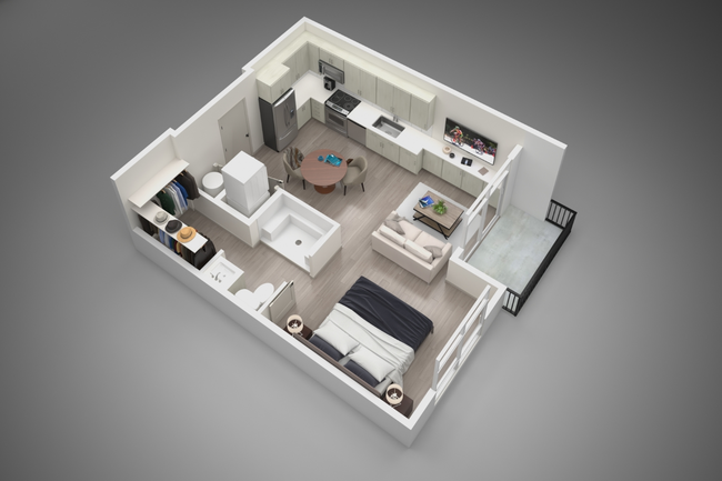 Quintana at Cooley Station in Gilbert, AZ - Foto de edificio - Floor Plan