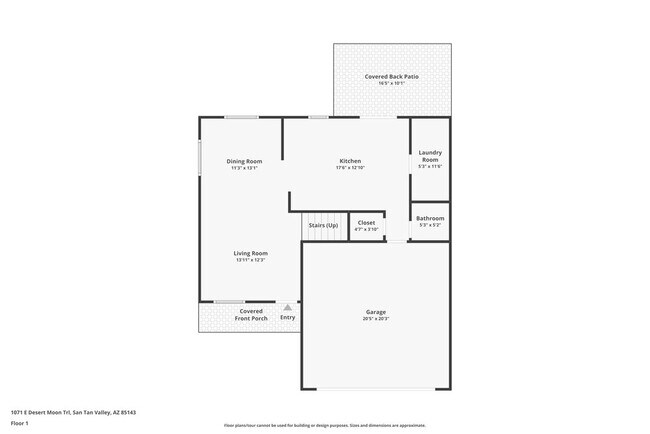 1071 E Desert Moon Trail in San Tan Valley, AZ - Building Photo - Building Photo