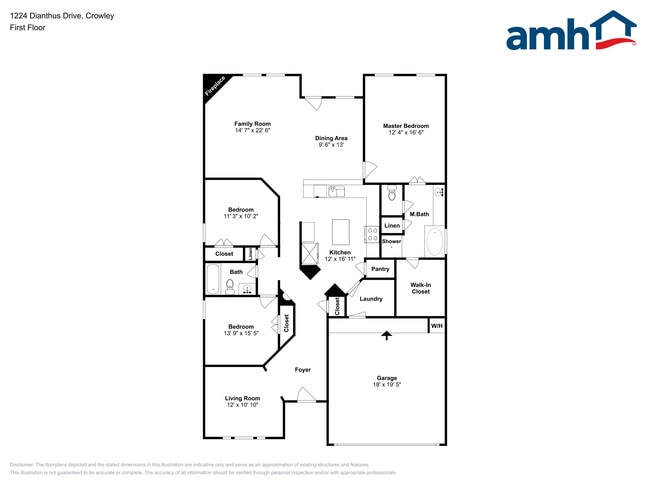 1224 Dianthus Dr in Crowley, TX - Building Photo - Building Photo