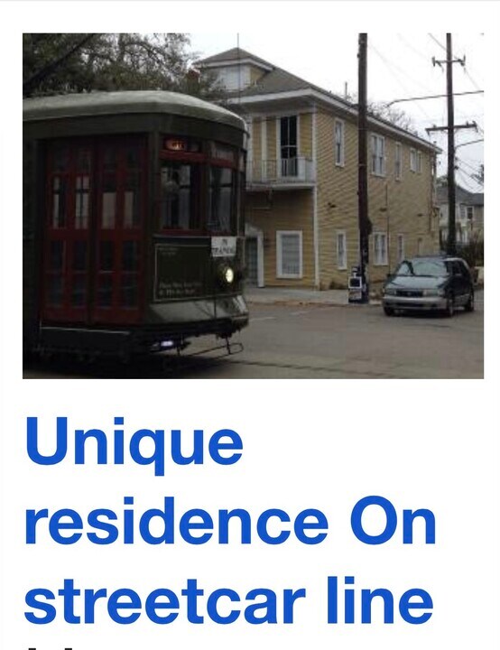 2101 S Carrollton Ave, Unit StreetCarCondo in New Orleans, LA - Foto de edificio