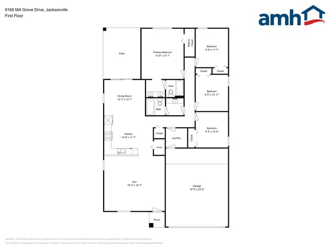 9168 Mill Grove Dr in Jacksonville, FL - Foto de edificio - Building Photo