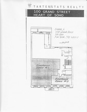 100 Grand St in New York, NY - Building Photo - Floor Plan