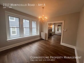 2317 Monticello Rd in Baltimore, MD - Building Photo - Building Photo