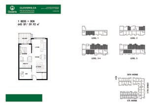 Cloveris in Surrey, BC - Building Photo - Floor Plan