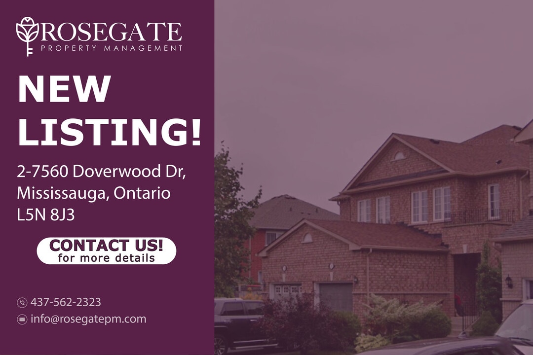 7560 Doverwood Dr in Mississauga, ON - Building Photo