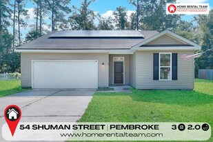 54 Shuman St in Pembroke, GA - Building Photo