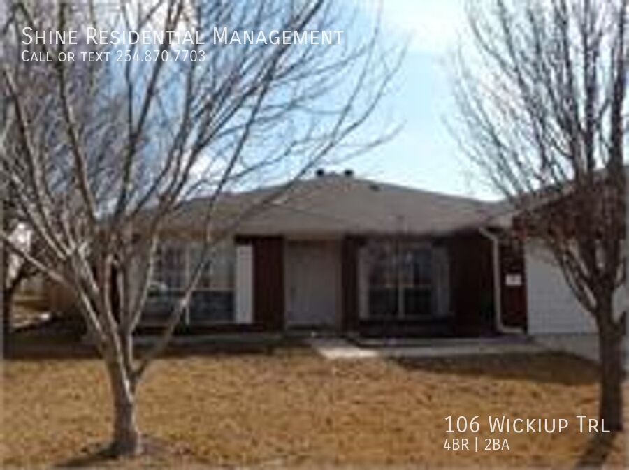 106 Wickiup Trail in Harker Heights, TX - Building Photo