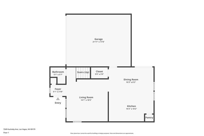 7249 Huckaby Ave in Las Vegas, NV - Foto de edificio - Building Photo