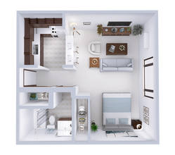 The Grant Apartments in West Allis, WI - Building Photo - Floor Plan