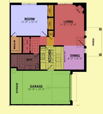 Bellagio Terrace in Wichita Falls, TX - Foto de edificio - Floor Plan