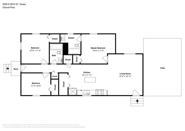 5009 N 36th St in Tampa, FL - Foto de edificio - Building Photo