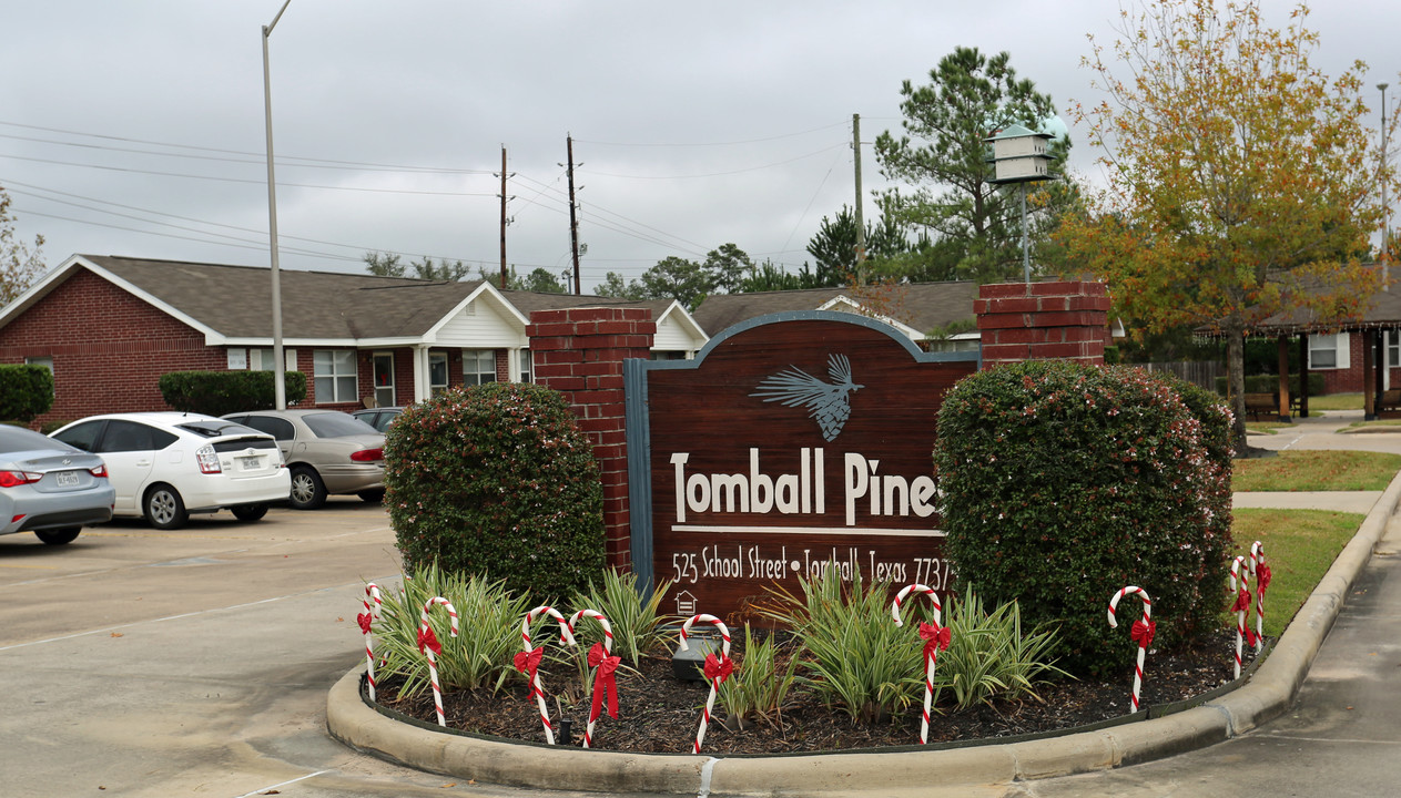 Tomball Pines in Tomball, TX - Foto de edificio