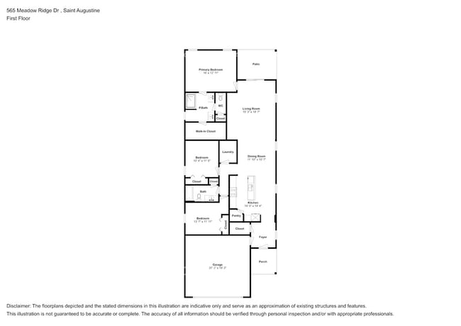 565 Meadow Ridge Dr in St. Augustine, FL - Foto de edificio - Building Photo