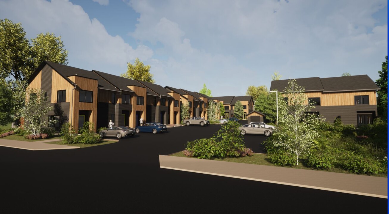 Holbrook Townhomes in Creswell, OR - Foto de edificio