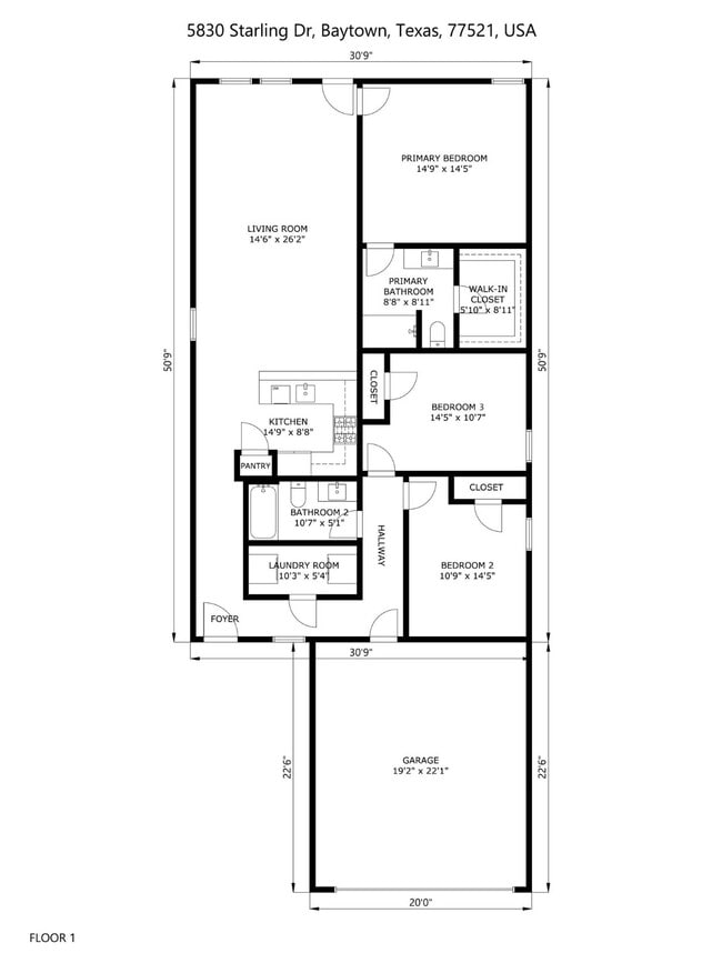 5830 Starling Dr in Baytown, TX - Building Photo - Building Photo