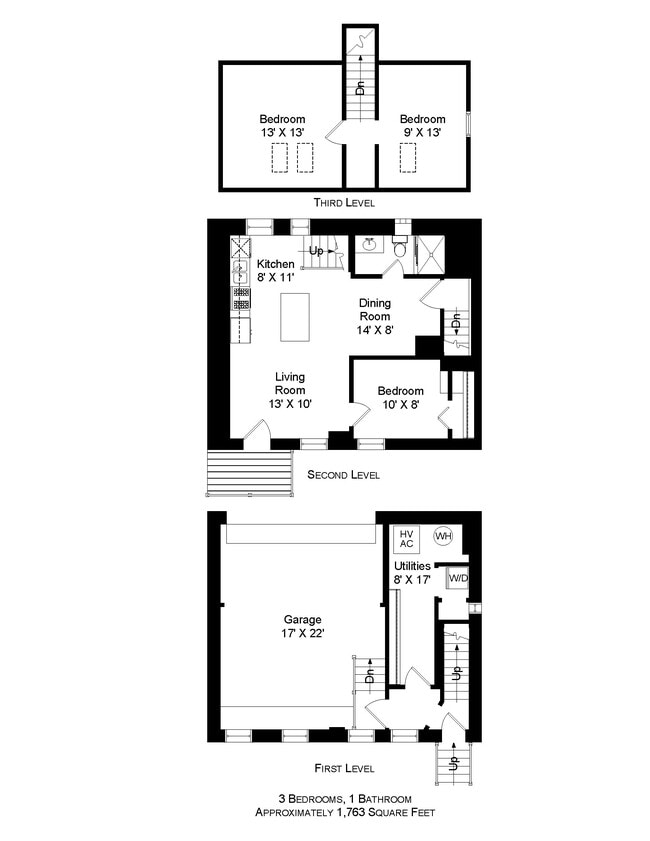 property at 1044 W 18th St