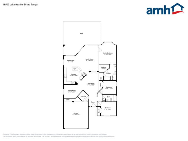 16502 Lake Heather Dr in Tampa, FL - Foto de edificio - Building Photo