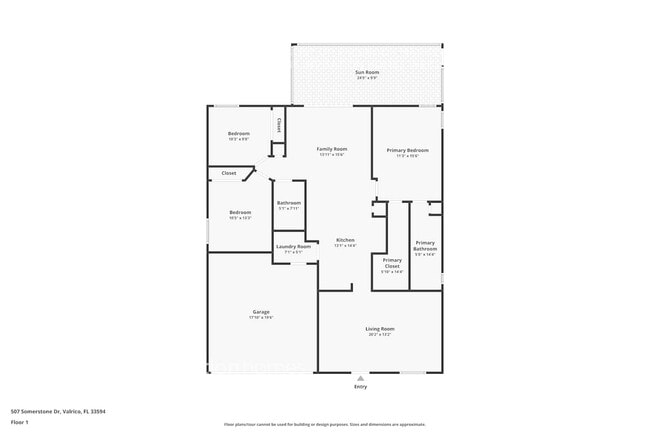 507 Somerstone Dr in Valrico, FL - Foto de edificio - Building Photo