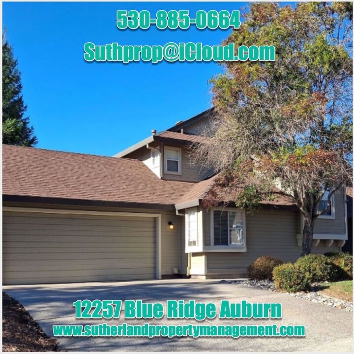 12257 Blue Ridge Ct in Auburn, CA - Building Photo