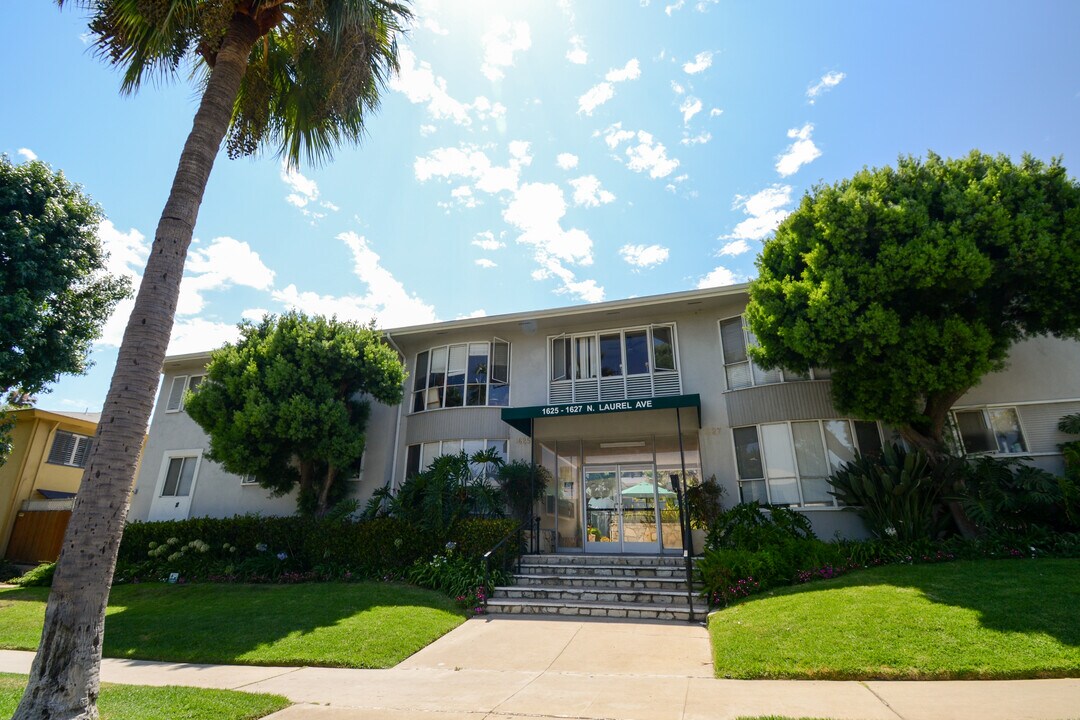 1625 Laurel in Los Angeles, CA - Foto de edificio