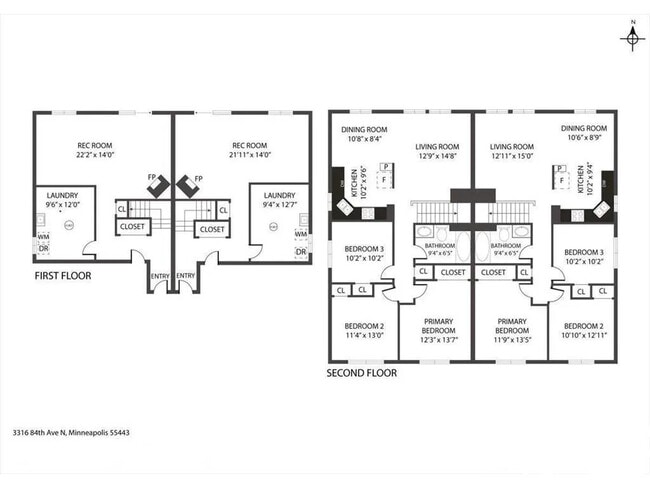 3316 84th Ave N, Unit 3316 in Minneapolis, MN - Foto de edificio - Building Photo