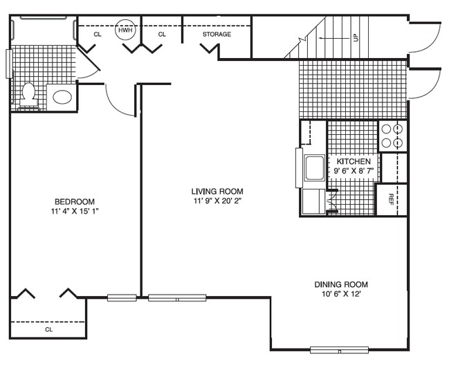 Summit Hollow Apartments in Avis, PA - Foto de edificio - Floor Plan