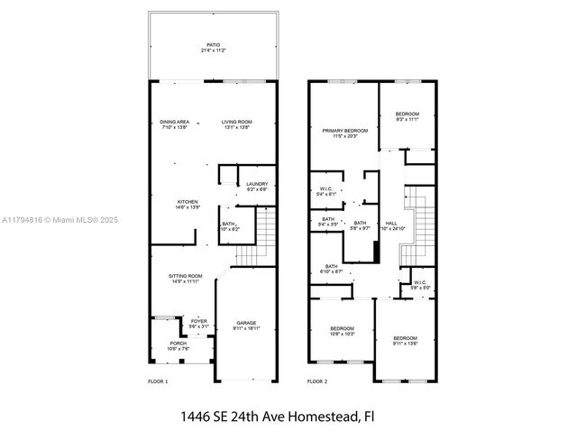 1446 SE 24th Ave in Homestead, FL - Building Photo - Building Photo