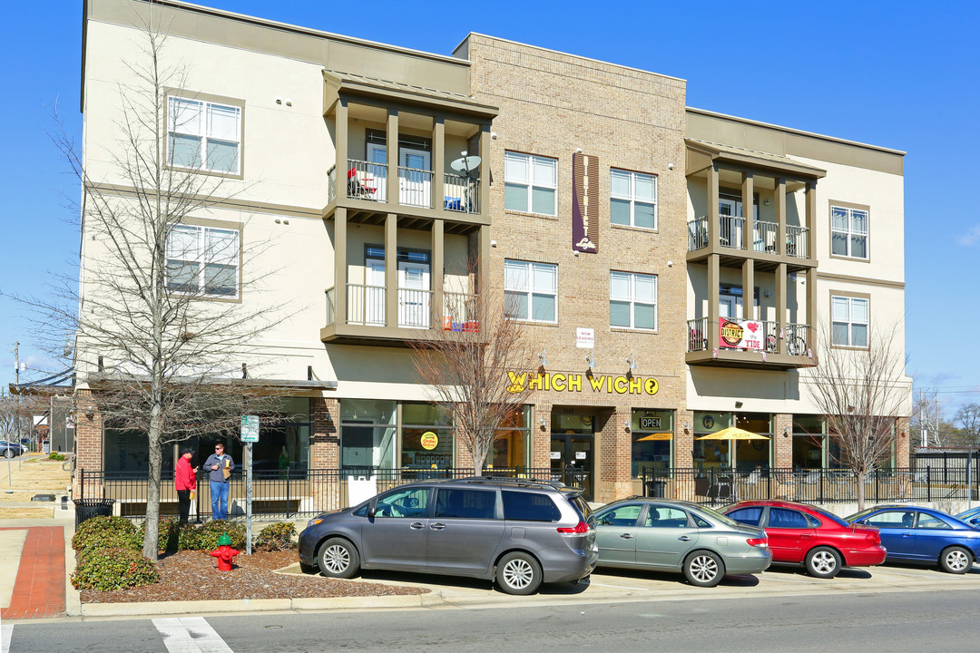 District Lofts in Tuscaloosa, AL - Building Photo