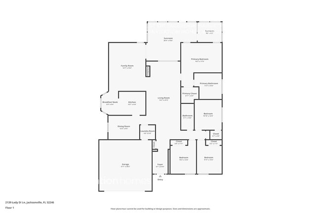 2139 Lady Di Ln in Jacksonville, FL - Foto de edificio - Building Photo