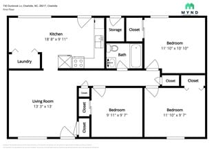 730 Dunbrook Ln in Charlotte, NC - Building Photo - Building Photo