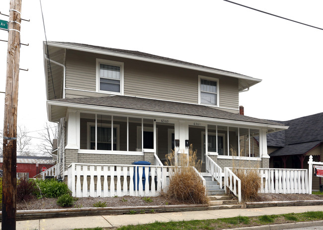 6361-6363 Guilford Ave in Indianapolis, IN - Foto de edificio - Building Photo