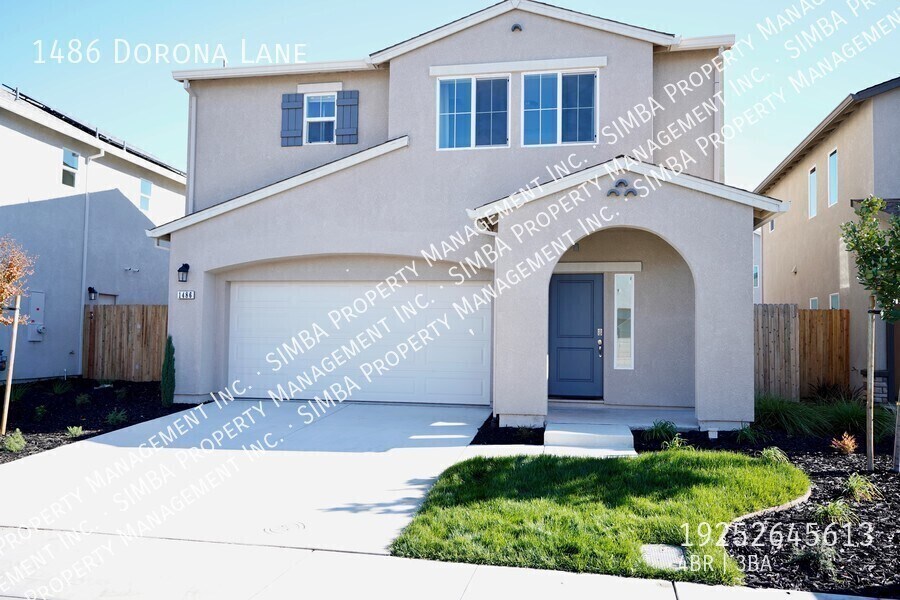 1486 Dorona Ln in Manteca, CA - Building Photo
