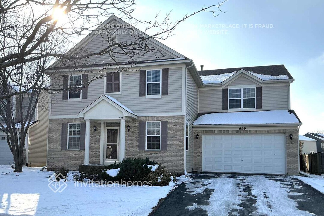 699 Bonaventure Dr in Oswego, IL - Building Photo